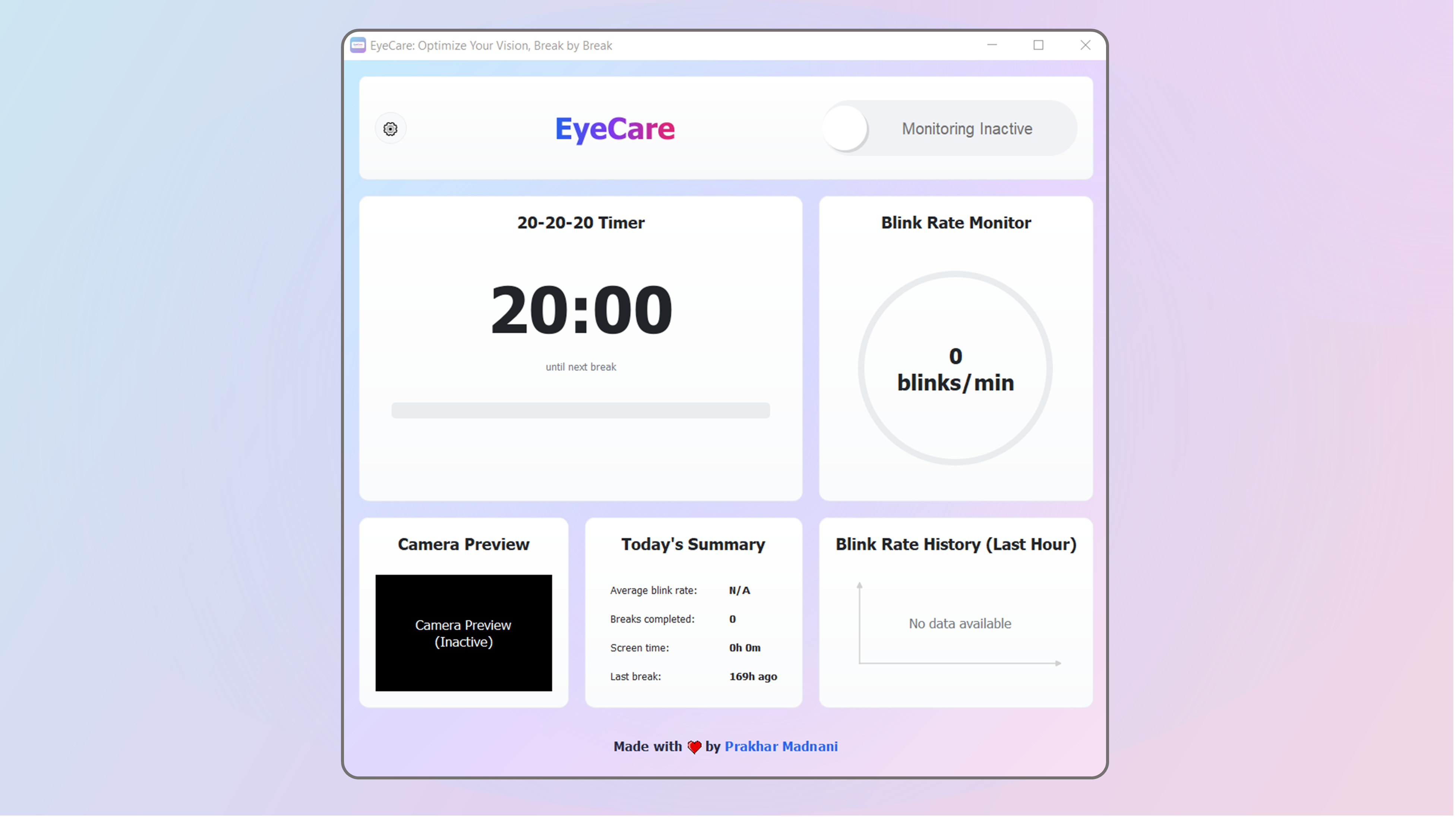 Main Interface